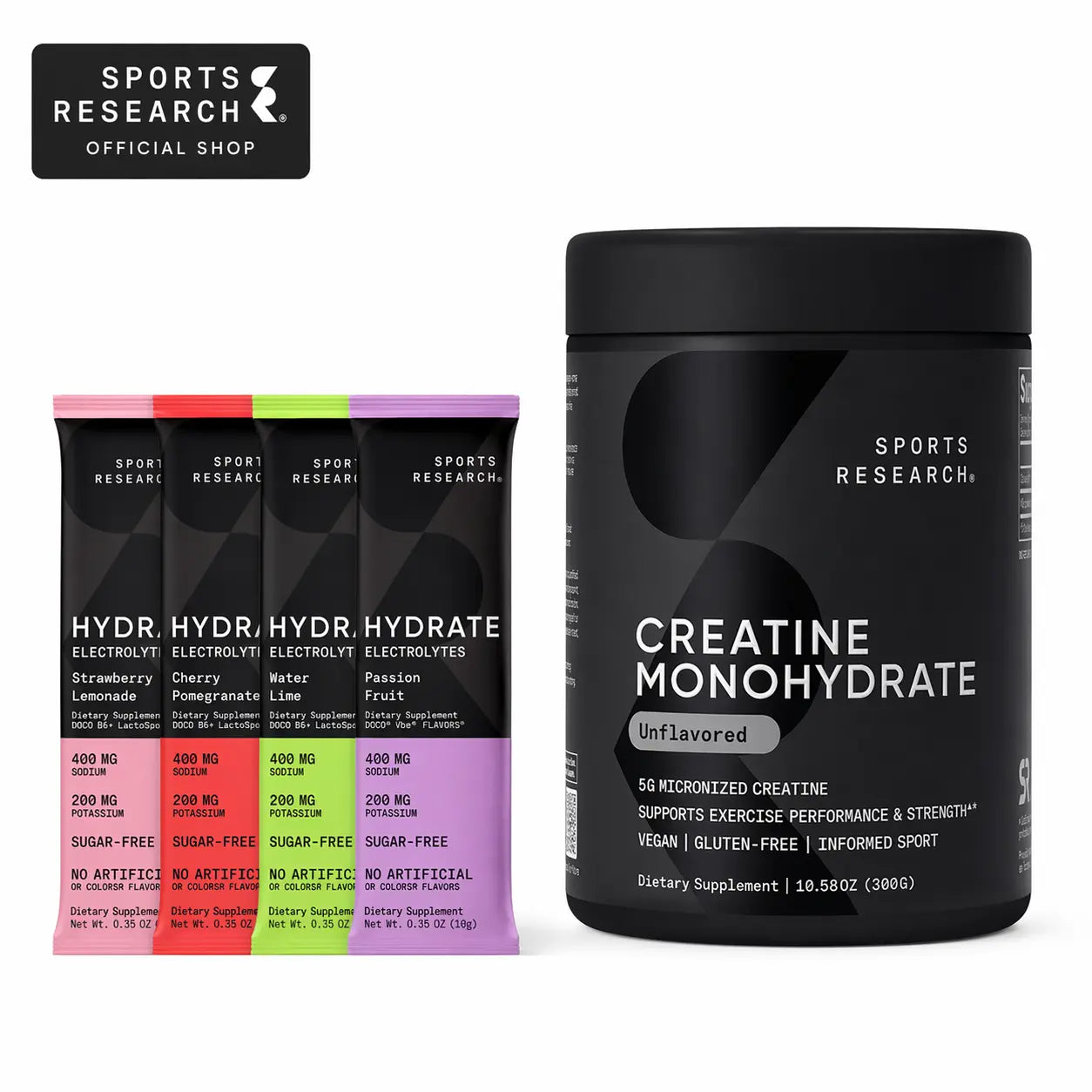 Creatine Monohydrate X Hydrate Electrolytes