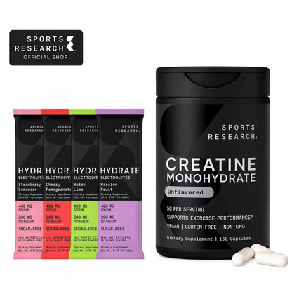 Creatine Monohydrate X Hydrate Electrolytes